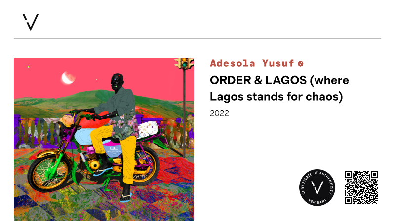 ORDER &amp; LAGOS (where Lagos stands for chaos)